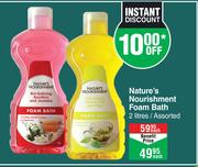 Nature's Nourishment Foam Bath Assorted-2L Each