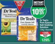 Dr Teal's Pure Epsom Salt Soaking Solution Assorted-1.3Kg Each