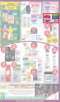Dis-Chem : Spring Specials (18 August - 11 September 2022), page 3