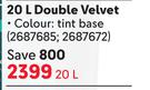 Plascon 20L Double Velvet