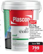 Plascon 20L True Colour Roof