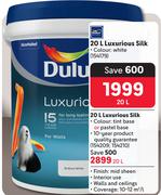 Dulux 20L Luxurious Silk