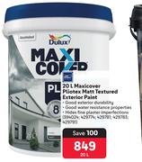 Dulux 20L Maxicover Pliotex Matt Textured Exterior Paint