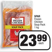 Spar Frozen Chicken Soup Pack-1kg Each