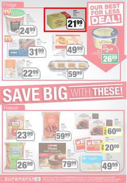 SUPERSPAR EASTERN CAPE : Our Best For Less Sale (21 June - 03 July 2022) | Valid In Butterworth, Cofimvaba, Daku, Engcobo, Georgious, Highway, Kwantu, Mdantsane, Ndu, New Brighton, Protea, page 3