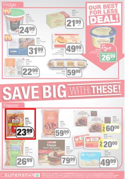 SUPERSPAR EASTERN CAPE : Our Best For Less Sale (21 June - 03 July 2022) | Valid In Butterworth, Cofimvaba, Daku, Engcobo, Georgious, Highway, Kwantu, Mdantsane, Ndu, New Brighton, Protea, page 3