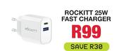 Rockitt 25W Fast Charger