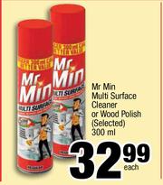 Mr. Min Multi Regular Multi-Surface Cleaner 300ml, Household Cleaning  Agents, Cleaning, Household