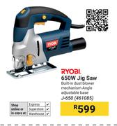 Ryobi 650W Jig Saw J-650 (461085)