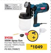 Ryobi 500W Spray Gun PS-900 (700867)
