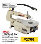 Ryobi 120W Scroll Saw SC-1600V (4682)