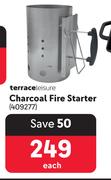 Terrace Leisure Charcoal Fire Starter-Each