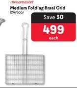 Megamaster Medium Folding Braai Grid