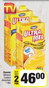 Danone Ultramel Custard Assorted-For 2 x 1L