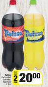 Twizza Carbonated Soft Drink Assorted-For 2 x 2L