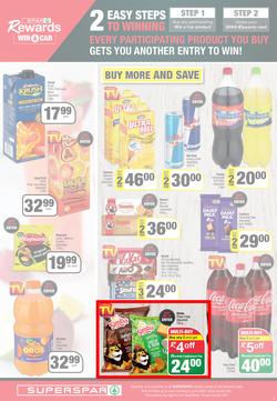 SUPERSPAR EASTERN CAPE : Rewards Win A Car (24 May - 05 June 2022) | Valid In Butterworth, Cofimvaba, Daku, Engcobo, Georgious, Highway, Kwantu, Mdantsane, Ndu, New Brighton, Nick's Foods East London, page 3