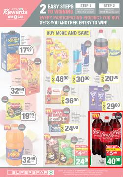 SUPERSPAR EASTERN CAPE : Rewards Win A Car (24 May - 05 June 2022) | Valid In Butterworth, Cofimvaba, Daku, Engcobo, Georgious, Highway, Kwantu, Mdantsane, Ndu, New Brighton, Nick's Foods East London, page 3