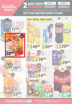 SUPERSPAR EASTERN CAPE : Rewards Win A Car (24 May - 05 June 2022) | Valid In Butterworth, Cofimvaba, Daku, Engcobo, Georgious, Highway, Kwantu, Mdantsane, Ndu, New Brighton, Nick's Foods East London, page 3