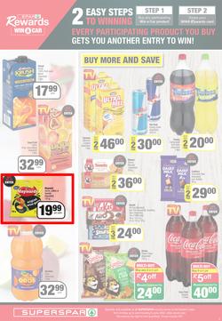 SUPERSPAR EASTERN CAPE : Rewards Win A Car (24 May - 05 June 2022) | Valid In Butterworth, Cofimvaba, Daku, Engcobo, Georgious, Highway, Kwantu, Mdantsane, Ndu, New Brighton, Nick's Foods East London, page 3