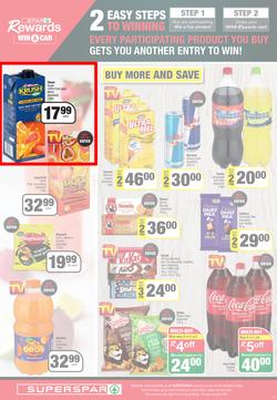 SUPERSPAR EASTERN CAPE : Rewards Win A Car (24 May - 05 June 2022) | Valid In Butterworth, Cofimvaba, Daku, Engcobo, Georgious, Highway, Kwantu, Mdantsane, Ndu, New Brighton, Nick's Foods East London, page 3