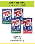 Lucky Pet Cat Food (All Variants)-For Any 4 x 400g