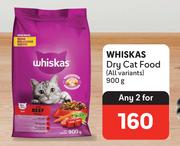 Whiskas Dry Cat Food (All Variants)-For Any 2 x 900g