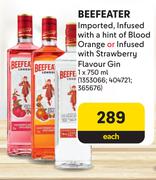 Beefeater Imported, Infused With A Hint Of Blood Orange Or Infused With Strawberry Flavour Gin-750ml