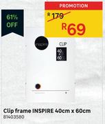 Inspire Frame Clip-40cm x 60cm