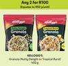 Kellogg's Granola (Nutty Delight Or Tropical Burst)-For Any 2 x 450g