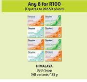 Himalaya Bath Soap (All Variants)-For Any 8 x 125g