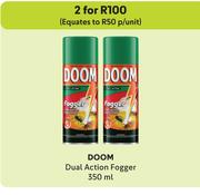 Doom Dual Action Fogger-For 2 x 350ml