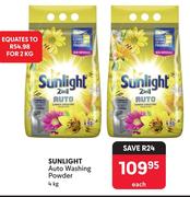 Sunlight Auto Washing Powder-4Kg Each