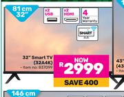 Hisense 81cm (32") Smart TV 32A4K