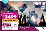JVC 109cm (43") FHD LED Smart TV LT-43N585