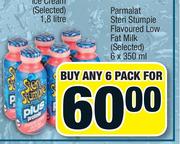 Parmalat Steri Stumpie Flavoured Low Fat Milk (selected)-6 x 350ml