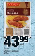 Eskort Smoked Russians-500g Each