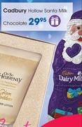 cadbury Hollow Santa Milk Chocolate