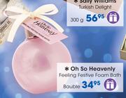 Oh So Heavenly Feeling Festive Foam Bath Bauble
