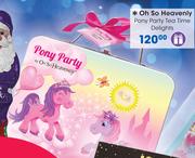 Oh So Heavenly Pony Party Tea Time Delights