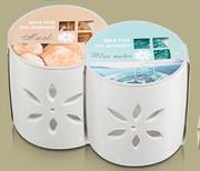 Clicks Ceramic Oil Burner With Scented Wax-Each
