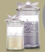Clicks Scented Candle In A Glass Jar Small