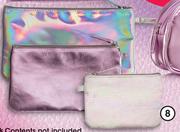 Clicks Silver Lridescent & Lilac 3 In 1 Bag Set