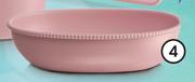Clicks Pink Soap Dish