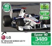 LG 32"(81cm) HD Gereed LED TV 32LB550