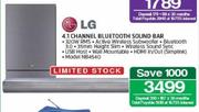 LG 4.1 Channel Bluetooth Sound Bar