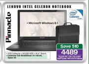 Lenovo Intel Celeron Notebook