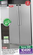 Defy 618Ltr Metallic Side-by-Side Fridge DFC419