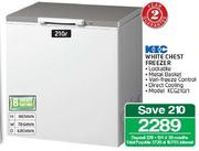 KIC 210Ltr White Chest Freezer KCG210/1