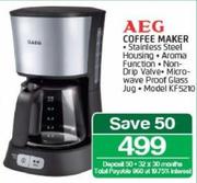 AEG Coffee Maker KF5210