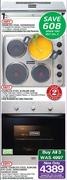 Defy Stainless Steel Cookerhood + Defy Stainless Steel Slimline Hob +Defy Slimline Undercounter Oven